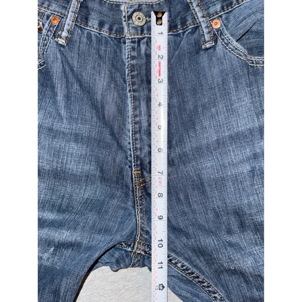 Levi's 527 Mens Slim Bootcut Jeans Size 36x30 very Lightweight Broke In Western